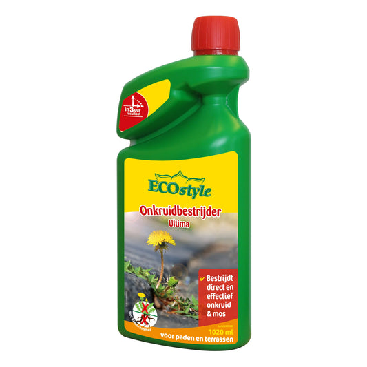 Ecostyle onkruidbestrijder ultima Concentrate (weed killer) 1020 ml