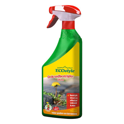 Ecostyle onkruidbestrijder ultima spray (weed killer) 750 ml